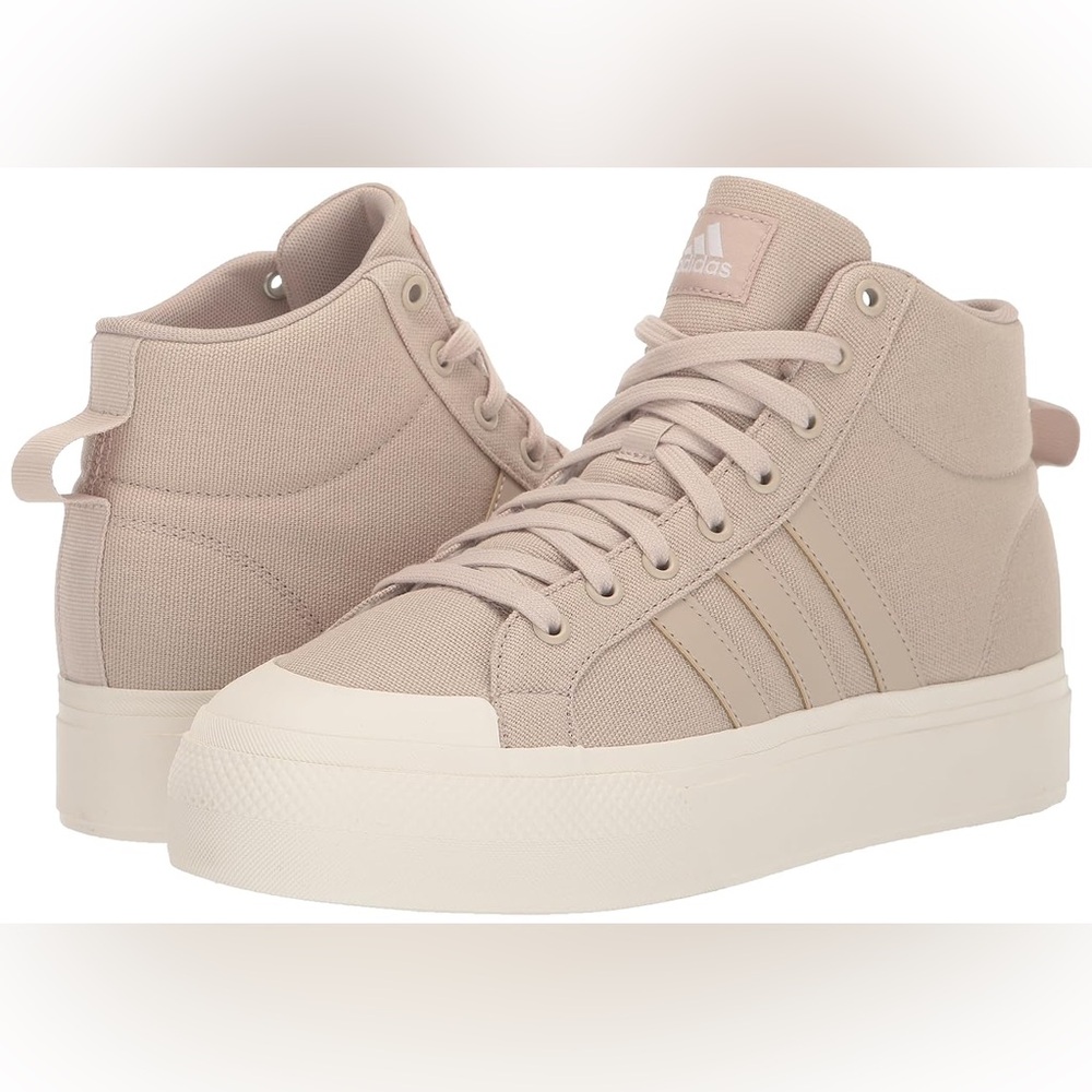 adidas Beige High-Top Sneakers - Picture 5 of 11